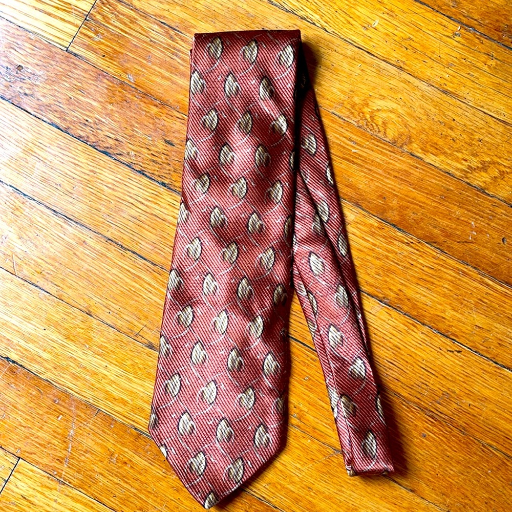 Maroon Joseph Abboud Tie
